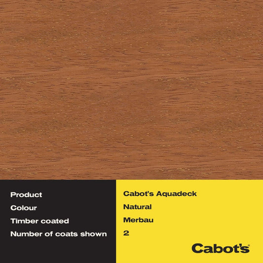 Cabot's Aquadeck 4L Natural Exterior Decking Oil - Water-Based - Durable – view 2 - Auzzistore