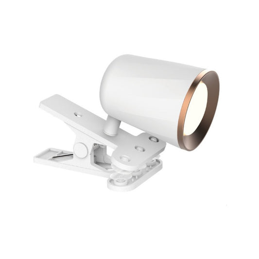 Verve Design 420lm LED Clip Lamp - 6W - Adjustable Shade - Silver