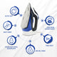 Sunbeam Verve 655 Stainless Iron - 150g/min Steam - 300mL Water Tank