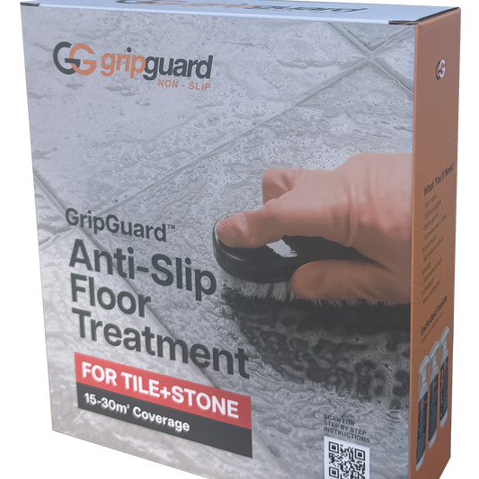 Grip Guard Anti Slip Treatment - 1500ml (3 x 500ml) - Clear - Increases Slip Resistance - Auzzistore