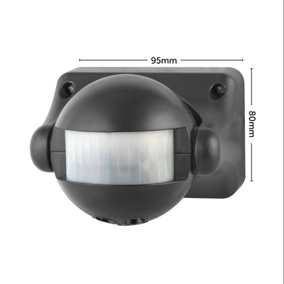 Arlec Movement Activated Security Sensor Light - 12m Range - Plastic - Reliable Detection