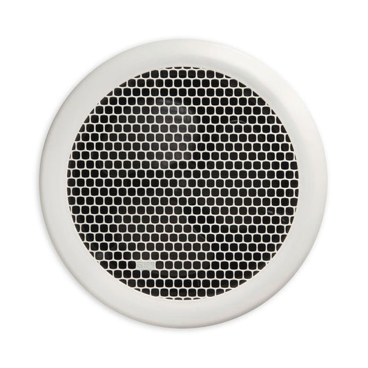 Hpm 250mm Round Ceiling Exhaust Fan - White - Plastic - Quiet Operation - Auzzistore