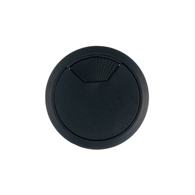 Taskmaster 60mm Black Cable Duct - Cable Management Solution - Easy Install
