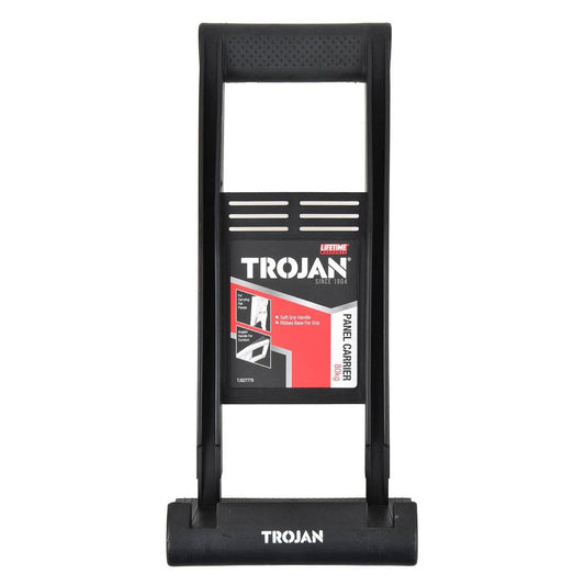 Trojan Panel Carrier - 80Kg Capacity - Angled Handle - Ribbed Base - 164mm x 355mm x 70mm - Auzzistore