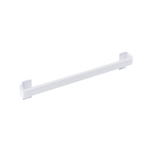 Naleon 50cm Self Adhesive Towel Rail - White - Durable ABS Plastic - Easy Installation