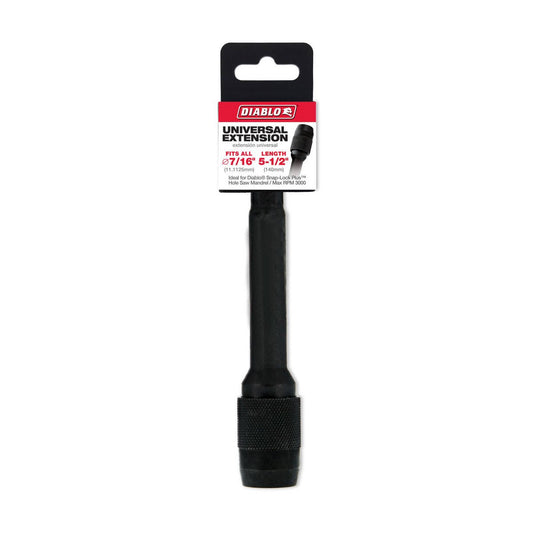 Diablo 140mm Universal Extension for Drills - Quick-Change Tool Accessory - Auzzistore