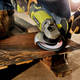 Ryobi 18V ONE+ Angle Grinder Tool Only - 125mm - 9000rpm - Cordless