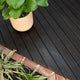 Feast Watson Black Japan Decking Stain 2L Solvent Based Semi-Transparent