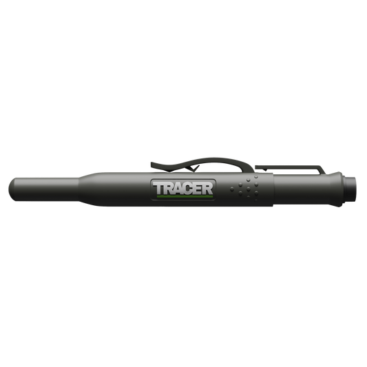 Tracer Clog Free Marker Black - Durable Metal Marker - 155mm x 20mm x 20mm - Clog-Free Marking - Auzzistore