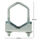 Antsig Antenna Mount U-Bolt - 6.3mm Galvanised Steel - Durable Outdoor Use