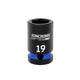Kincrome 19mm Impact Socket - 1/2 Inch - Cr-Mo Steel - Durable Design