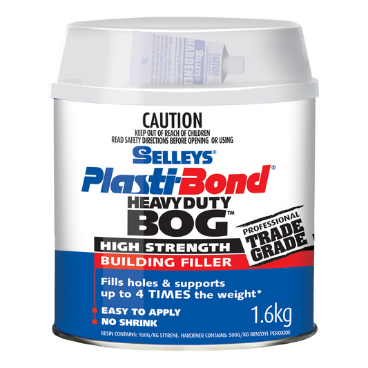 Selleys Plasti Bond - 1.6kg - Styrene - Heavy Duty Filler - Auzzistore
