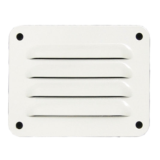 Haron Aluminium Wall Vent - 100 x 75mm - White - Durable - Airflow - Auzzistore
