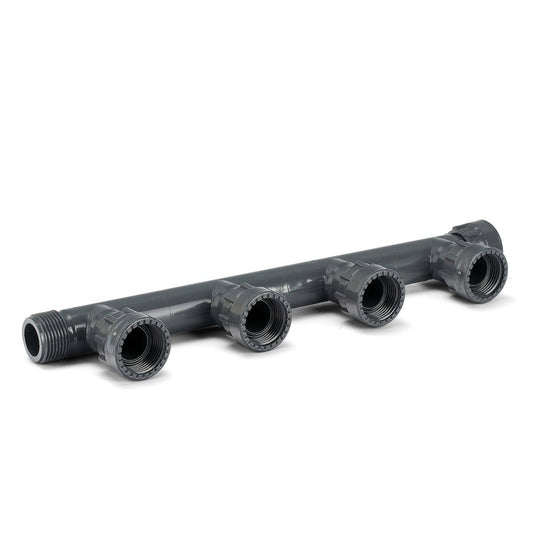 Holman 25mm Manifold - 4 Way - PVC - UV Resistant - Auzzistore