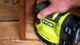 Ryobi 18V ONE+ Palm Sander Kit - 2.0Ah Battery - Compact Design - 161mm x 210mm x 250mm