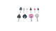 Craftright Stone Grinding Set - 10 Piece - Aluminium Oxide - 15,000 RPM