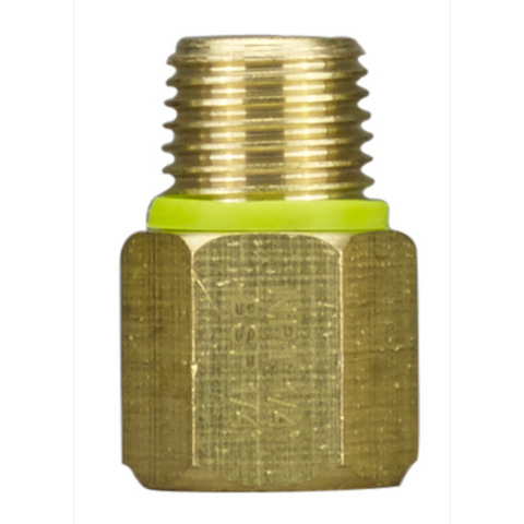 Powerfit 1/4" Male BSP to Female Air Tool Adaptor Brass Durable - Auzzistore