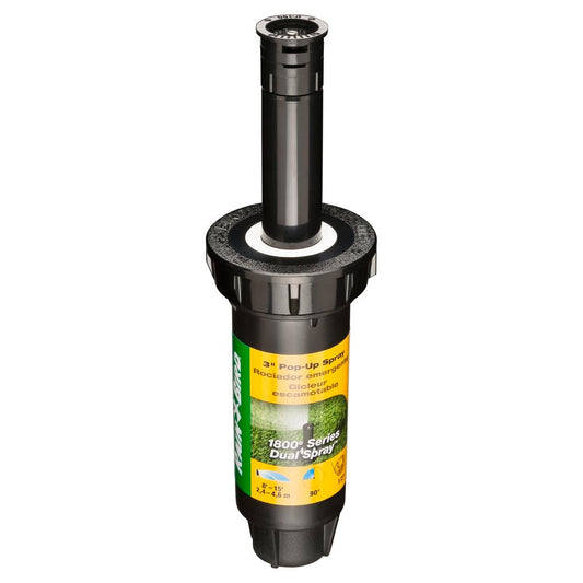 Rain Bird 75mm 3" 1800 Series Dual Spray Quarter Circle Sprinkler - Auzzistore