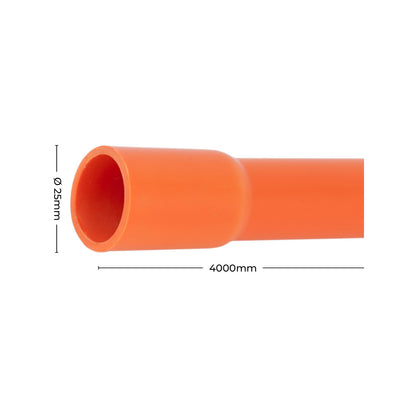 Deta 25mm Heavy Duty Rigid Conduit 4m