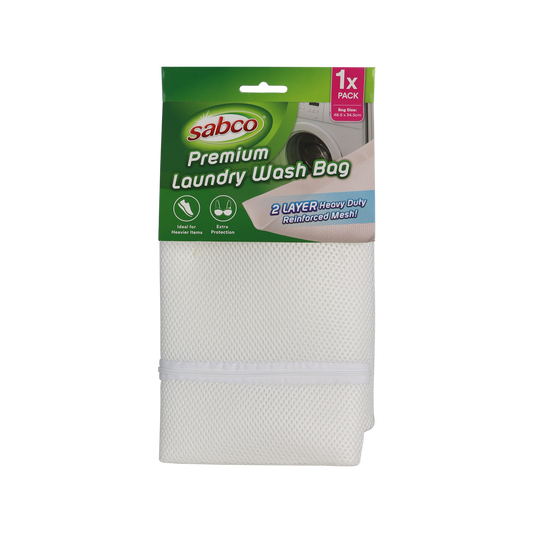 Premium Laundry Wash Bag SAB60018 - Heavy-Duty Mesh - 48.5 x 34.5 cm - Protects Delicates & Shoes