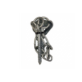 Jack Screw-in Ring Latch - 110 x 70 x 40mm - 12mm Chain - Secure Gates