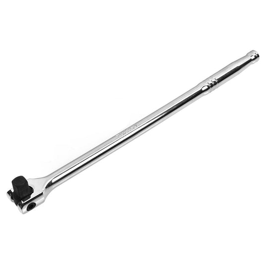 Trojan 380mm Breaking Bar 1/2 Drive - Flexible Angle Handle - Chrome