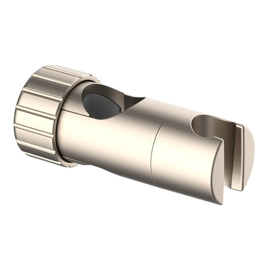 Evekare 32mm Brushed Nickel Shower Slider - Adjustable Hand Shower - Easy Install