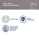 Dulux Spray Paint Effects 300g - Stainless Steel - 0.3L - Fast Drying