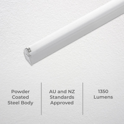 Deta 18W Single Bare Fluorescent Batten Light