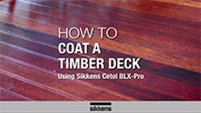 Sikkens 5L Dark Oak Timber Stain - Water Based - Quick Drying - UV Resistant