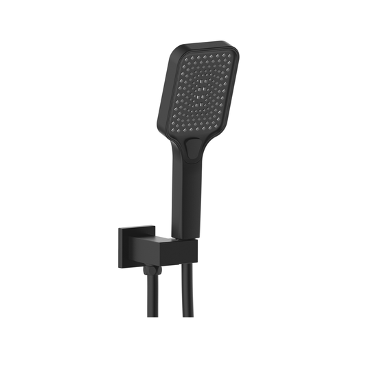 Mondella Wels Multifunction Hand Shower Set 9L/min 280mm Black Matte - Water Saving