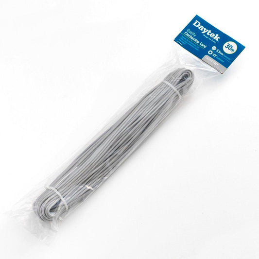 Daytek 30m Grey Clothesline Replacement Cord 3.5mm Nylon UV Stabilised