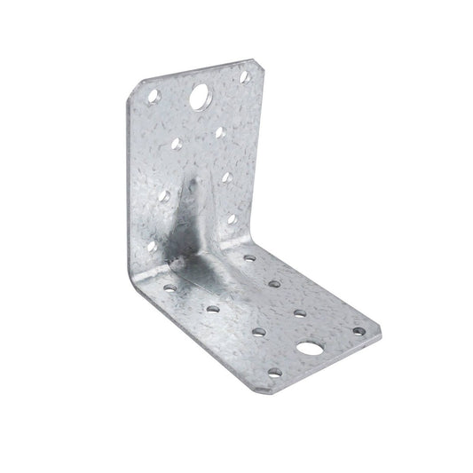 Carinya Galvanised Reinforcing Bracket 80x80x60mm 4 Pack Durable - Auzzistore