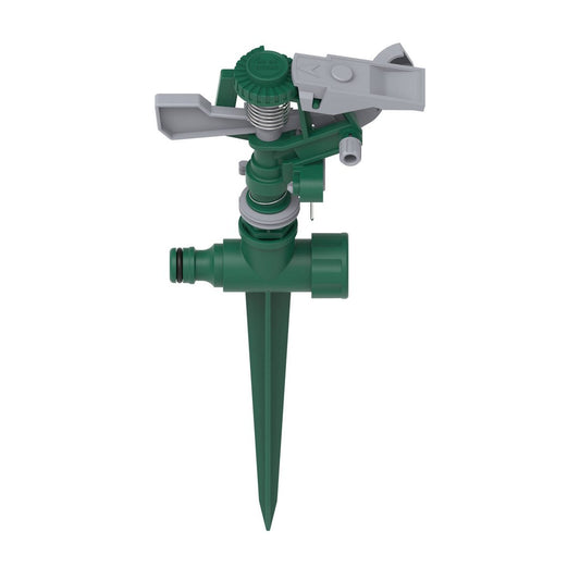 Garden Basics Hose End Impulse Sprinkler - 300mm - Adjustable Coverage - Auzzistore