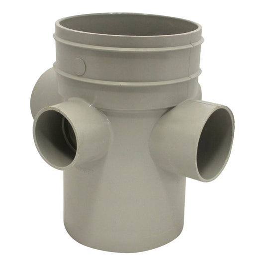 Holman Riser Junction 100x50x50x40mm PVC Sewer Vent Connection - Auzzistore