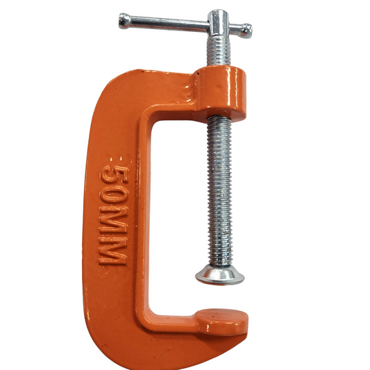 Craftright G Clamp 50mm - Steel - Black - Durable Clamping Tool