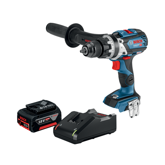 Bosch 18V Professional Brushless Hammer Drill 110Nm - 1x5.0Ah Kit - Durable