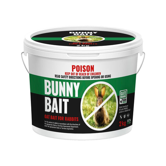 Rabbit Control Bunny Bait 2kg - Feral Rabbit - Pindone - Effective Population Management - Auzzistore