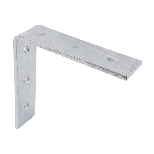 Carinya Heavy Duty Angle Bracket 150mm Galvanised Steel 150kg Capacity - Auzzistore