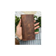 Leather Phone Wallet - Brown - Auzzistore