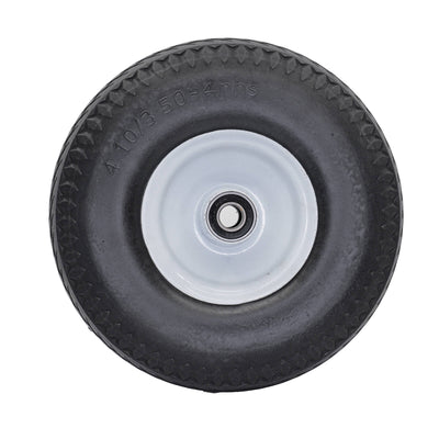 Easyroll Trolley Wheel - 3.5 x 4 - Solid Rubber - Puncture Proof