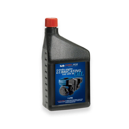 Jamec Pem 1L 4 Stroke Generator Oil 10W/30 - Mineral-Based - Black