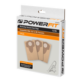 Powerfit 20L Dust Bag 3 Pack - Paper - Easy To Carry - Compatible With Ryobi