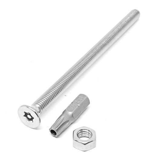 Pinnacle M8 x 100mm Stainless Steel Security Bolts - 4 Pack - Auzzistore