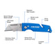 Kincrome Magnetic Folding Utility Knife - 20mm Aluminium - Easy Storage