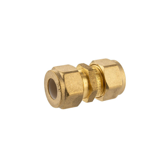 Brasshards Brass Compression Union 15c x 15c - Lead-Free - Tool-Free Installation - Auzzistore