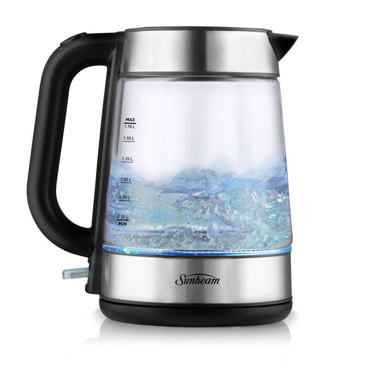 Sunbeam Capri Glass Kettle - 1.7L - 2200W Fast Boil - Heat Resistant Glass – view 2