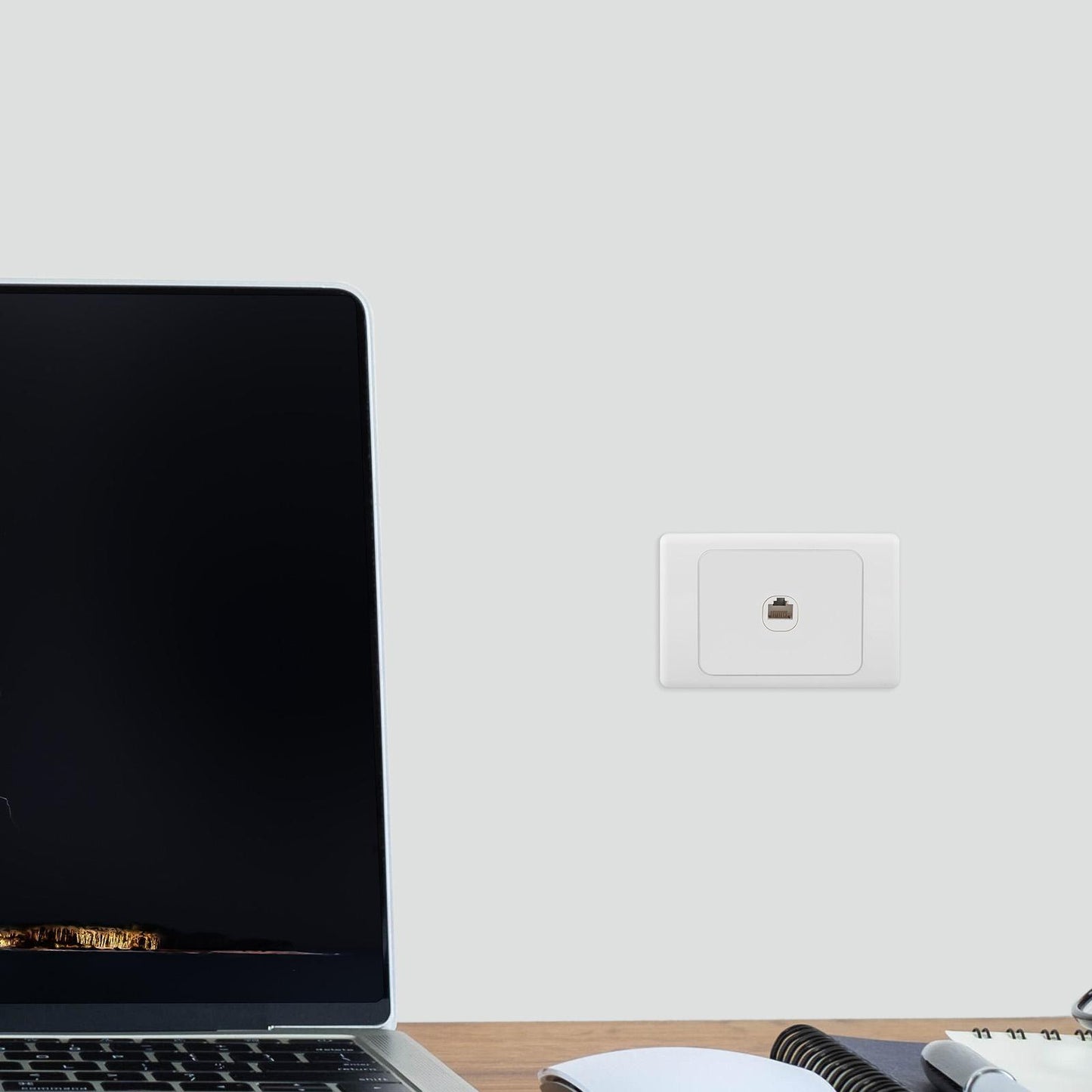 Deta Cat 6 Single Ethernet Rj45 Outlet