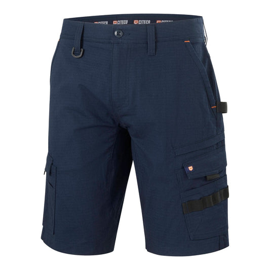 Citeco Size 82r Navy Mid Shorts Ripstop Cargo - UPF 50+ Sun Protection - Durable – view 2