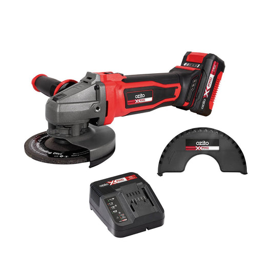 Ozito PXC 18V Cordless Angle Grinder Kit 125mm - 4.0Ah Battery Included - Auzzistore